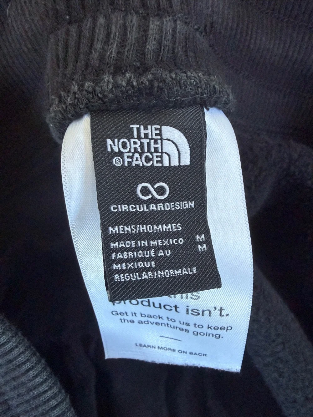 The North Face Heavyweight Black Fleece Jogger Sweatpants